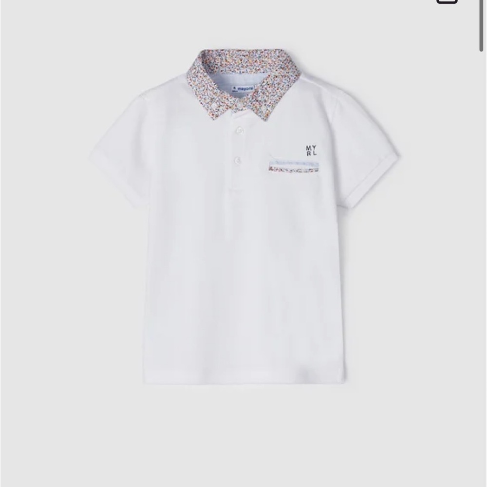 Mayoral NWT boys polo, 2T